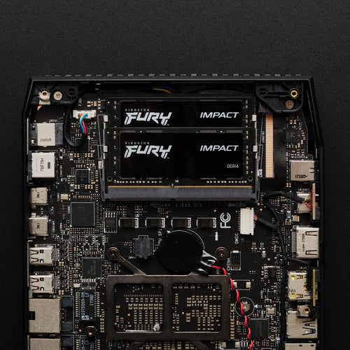 Kingston Technology FURY 64GB 3200MT/s DDR4 CL20 SODIMM (Kit of 2) Impact Kingston Technology FURY 64GB 3200MT/s DDR4 CL20 SODIMM (Kit of 2) Impact